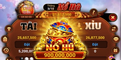 Nổ hũ tài xỉu - lựa chọn giải trí đẳng cấp giúp bet thủ đắm chìm cùng đam mê